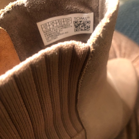 Toms sparkling rose gold wedge bootie - Picture 7 of 8